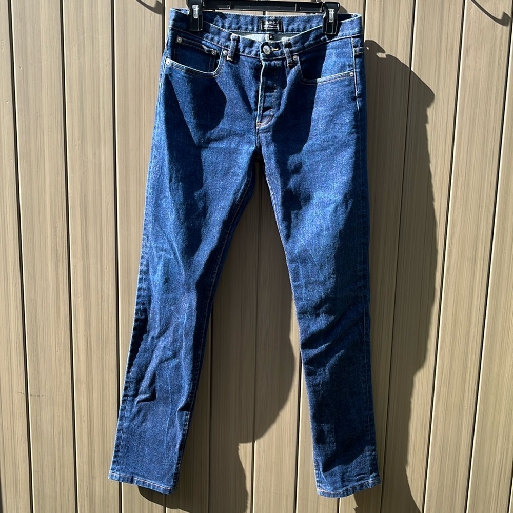 A.P.C Petit  Standard Jean Droit Etroit size 31